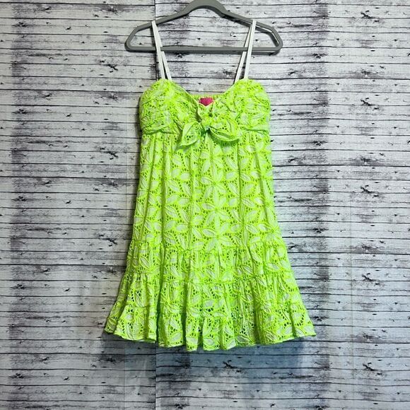 Lilly Pulitzer Briana Dress Mambo Eyelet - Picture 1 of 11